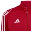 Bluza adidas TIRO 23 JKT Junior HS3527 czerwony 164 cm